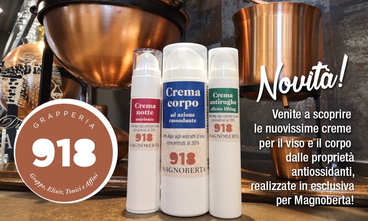 Grapperia 918 in collaborazione con Antos Cosmesi Naturale